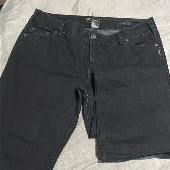 Silver Jeans Black Jeans - Picture 2 of 6